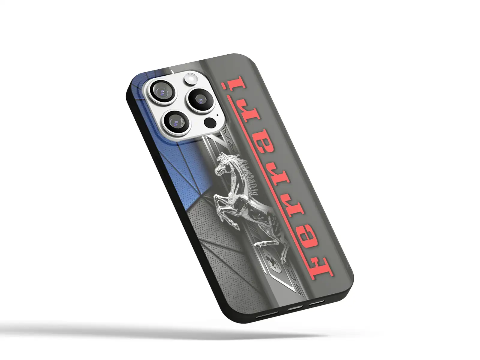 Ferrari Funda Silicona Teléfono Estilo Limitado Elegante